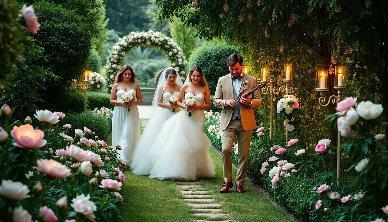 25 Creative Bridal Party Entrance Ideas That Will Wow Your Wedding Guests 4 25 Creative Bridal Party Entrance Ideas That Will Wow Your Wedding Guests 3