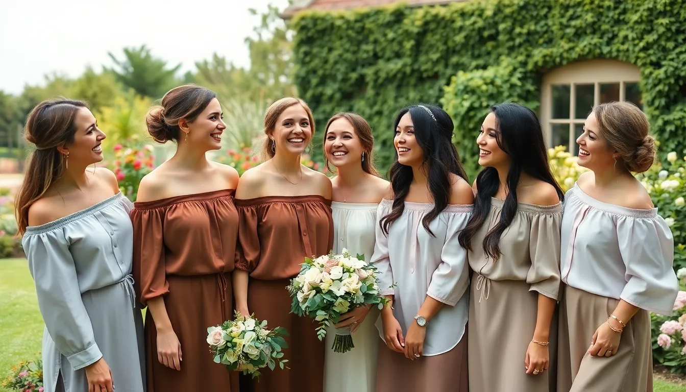 25 Trendy Bridesmaid Shirt Ideas for Your Perfect Bridal Party Look 4 25 Trendy Bridesmaid Shirt Ideas for Your Perfect Bridal Party Look 3