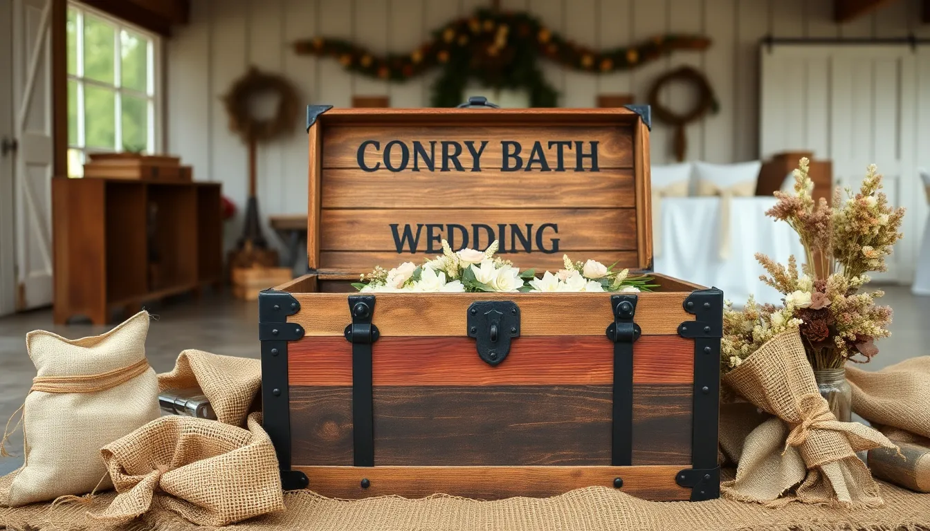 25 Stunning Wedding Card Box Ideas That'll Make Your Guests Say "Wow!" 3