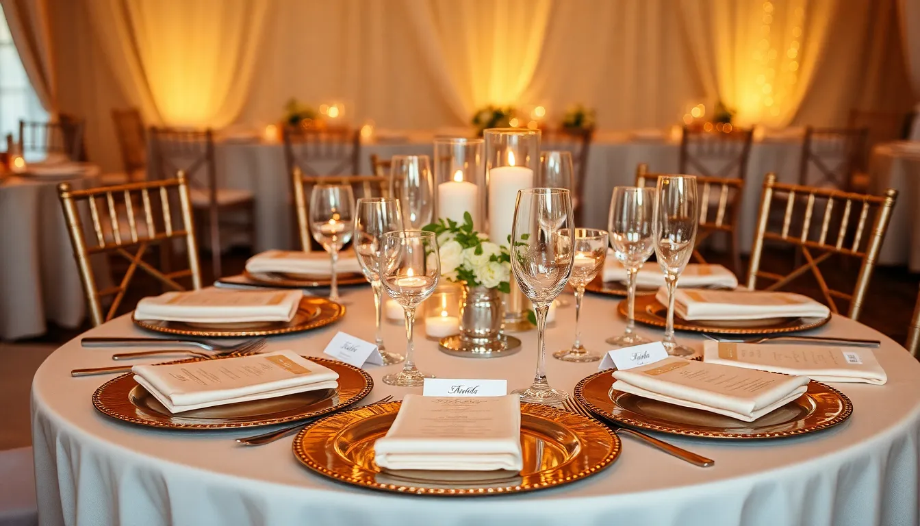 25 Stunning Wedding Reception Decoration Ideas That'll Wow Your Guests 4 25 Stunning Wedding Reception Decoration Ideas That'll Wow Your Guests 3