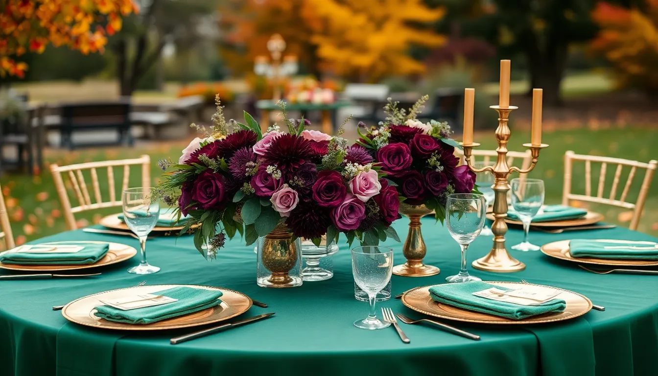 12 Stunning Fall Wedding Color Palette Ideas That'll Make Your Big Day Unforgettable 4 12 Stunning Fall Wedding Color Palette Ideas That'll Make Your Big Day Unforgettable 3