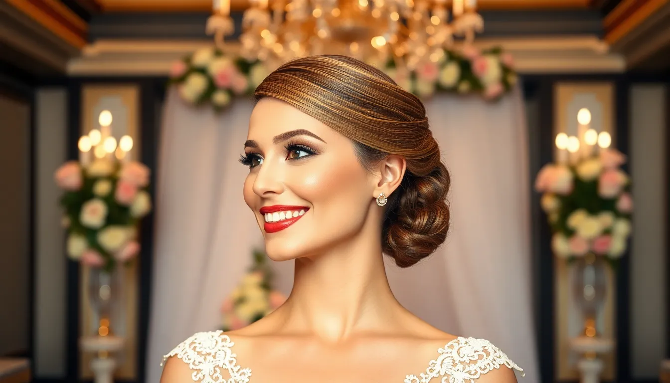 30 Stunning Hair Up Ideas for Wedding Day That'll Make You Look Absolutely Gorgeous 4 30 Stunning Hair Up Ideas for Wedding Day That'll Make You Look Absolutely Gorgeous 3