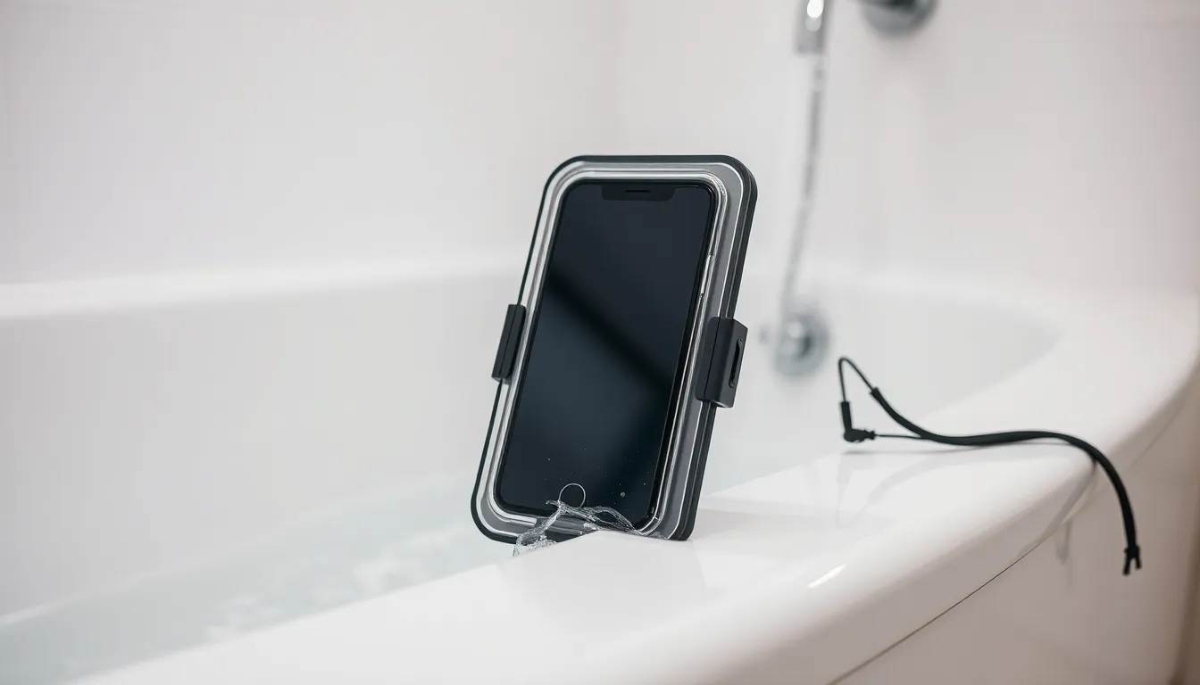 How to Use Your Phone in the Shower Safely: 7 Waterproof Tips That Actually Work 4 How to Use Your Phone in the Shower Safely: 7 Waterproof Tips That Actually Work 3