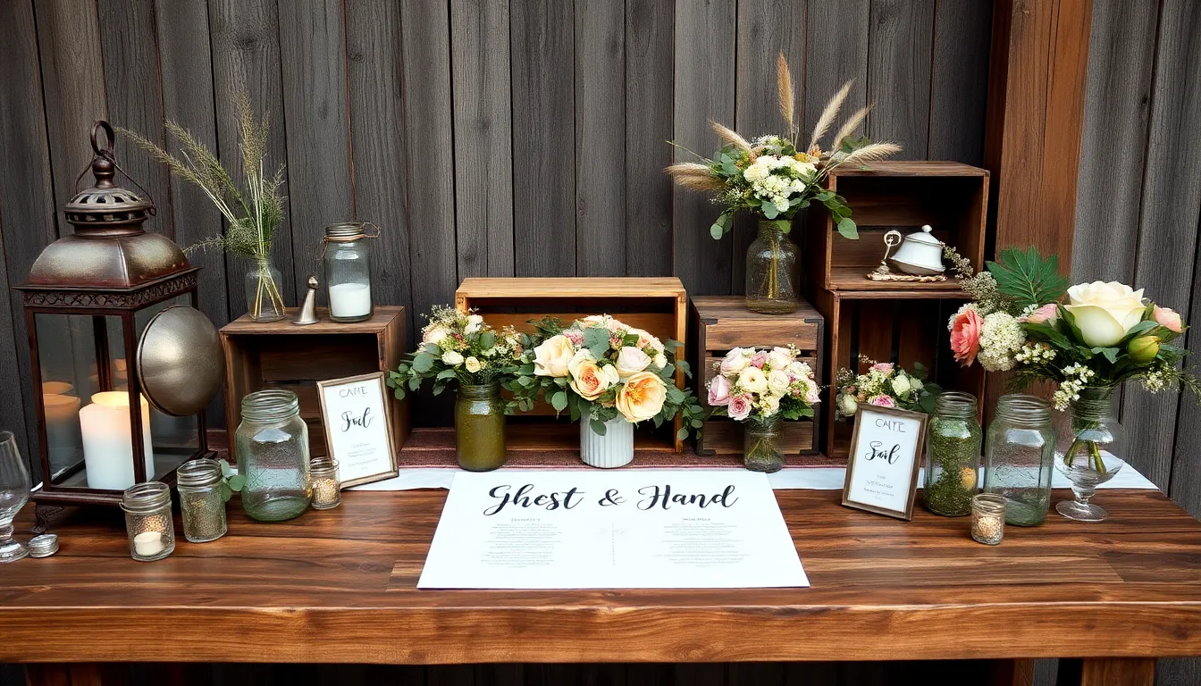 35 Creative Guest Book Table Ideas for Your Wedding (2025 Guide) 4 35 Creative Guest Book Table Ideas for Your Wedding (2025 Guide) 3
