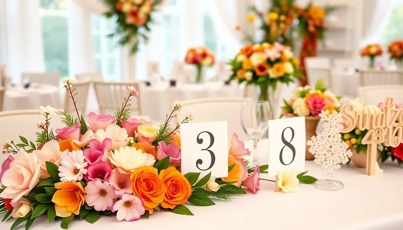 50+ Creative Ideas for Numbering Tables at a Wedding Reception (Budget-Friendly!) 4 50+ Creative Ideas for Numbering Tables at a Wedding Reception (Budget-Friendly!) 3