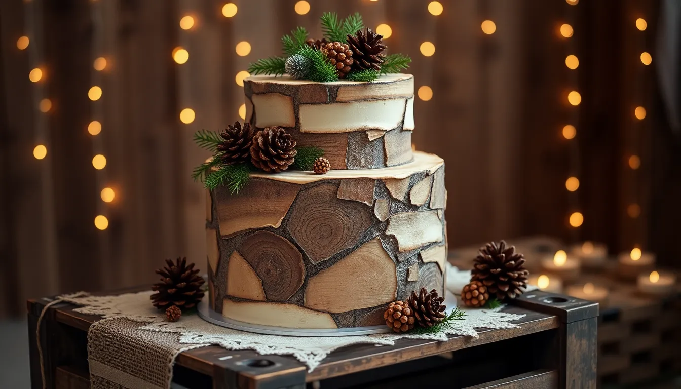25 Stunning Winter Wedding Cake Ideas That Will Wow Your Guests 4 25 Stunning Winter Wedding Cake Ideas That Will Wow Your Guests 3