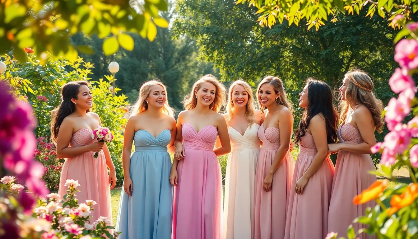 50+ Stunning Bridesmaid Picture Ideas for Your Perfect Wedding Photos 6 50+ Stunning Bridesmaid Picture Ideas for Your Perfect Wedding Photos 5