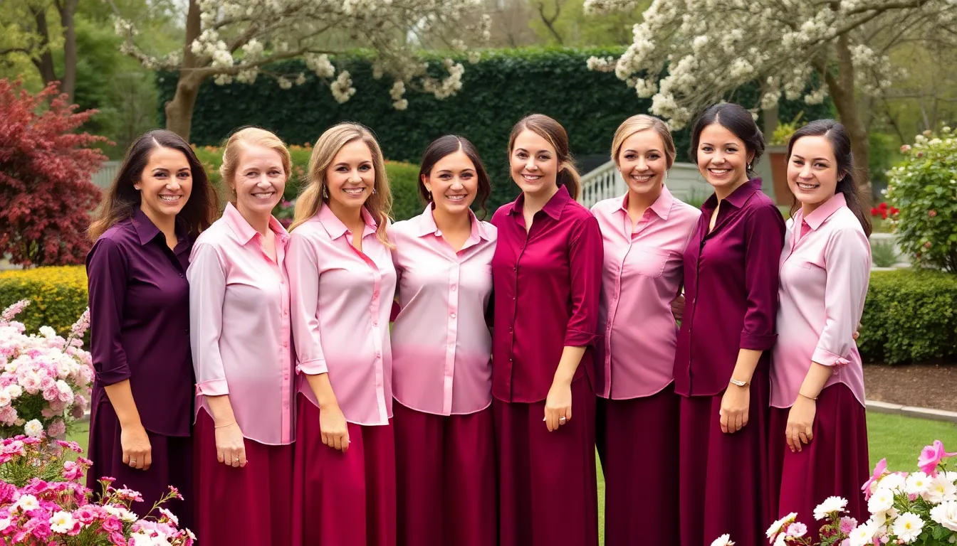 25 Trendy Bridesmaid Shirt Ideas for Your Perfect Bridal Party Look 6 25 Trendy Bridesmaid Shirt Ideas for Your Perfect Bridal Party Look 5