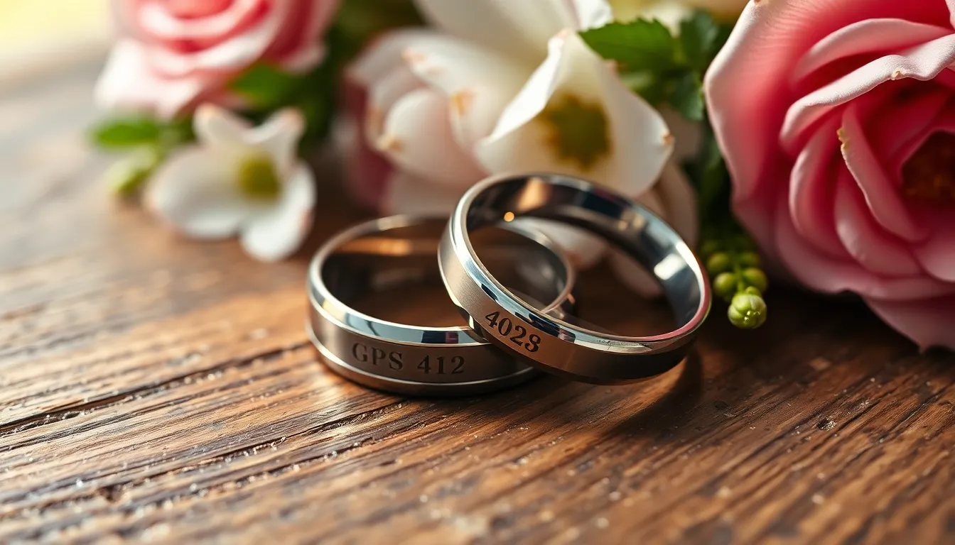 50+ Unique Engraving Ideas for Wedding Rings That'll Make Your Heart Skip a Beat 5