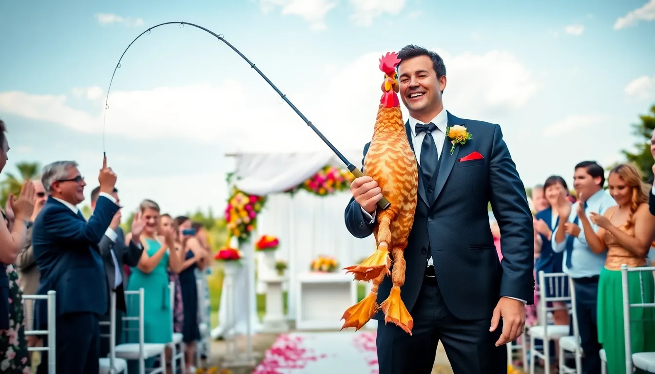 15 Hilarious Funny Garter Removal Ideas That'll Have Your Wedding Guests in Stitches 6 15 Hilarious Funny Garter Removal Ideas That'll Have Your Wedding Guests in Stitches 5