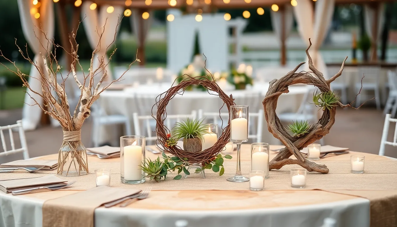 50 Stunning Ideas for Rustic Wedding Centerpieces That Won't Break the Bank 6 50 Stunning Ideas for Rustic Wedding Centerpieces That Won't Break the Bank 5