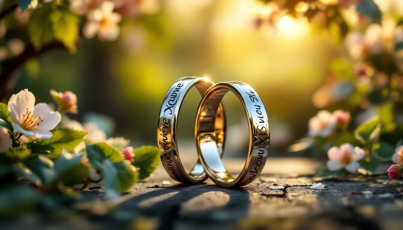 101 Wedding Ring Engraving Ideas to Make Your Band Truly Personal (2025) 6 101 Wedding Ring Engraving Ideas to Make Your Band Truly Personal (2025) 5