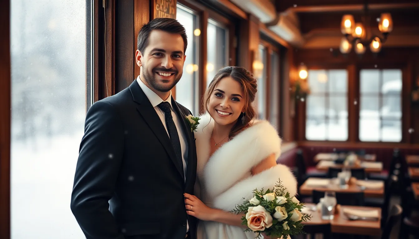30 Stunning Winter Wedding Picture Ideas That Will Make Your Photos Magical 6 30 Stunning Winter Wedding Picture Ideas That Will Make Your Photos Magical 5