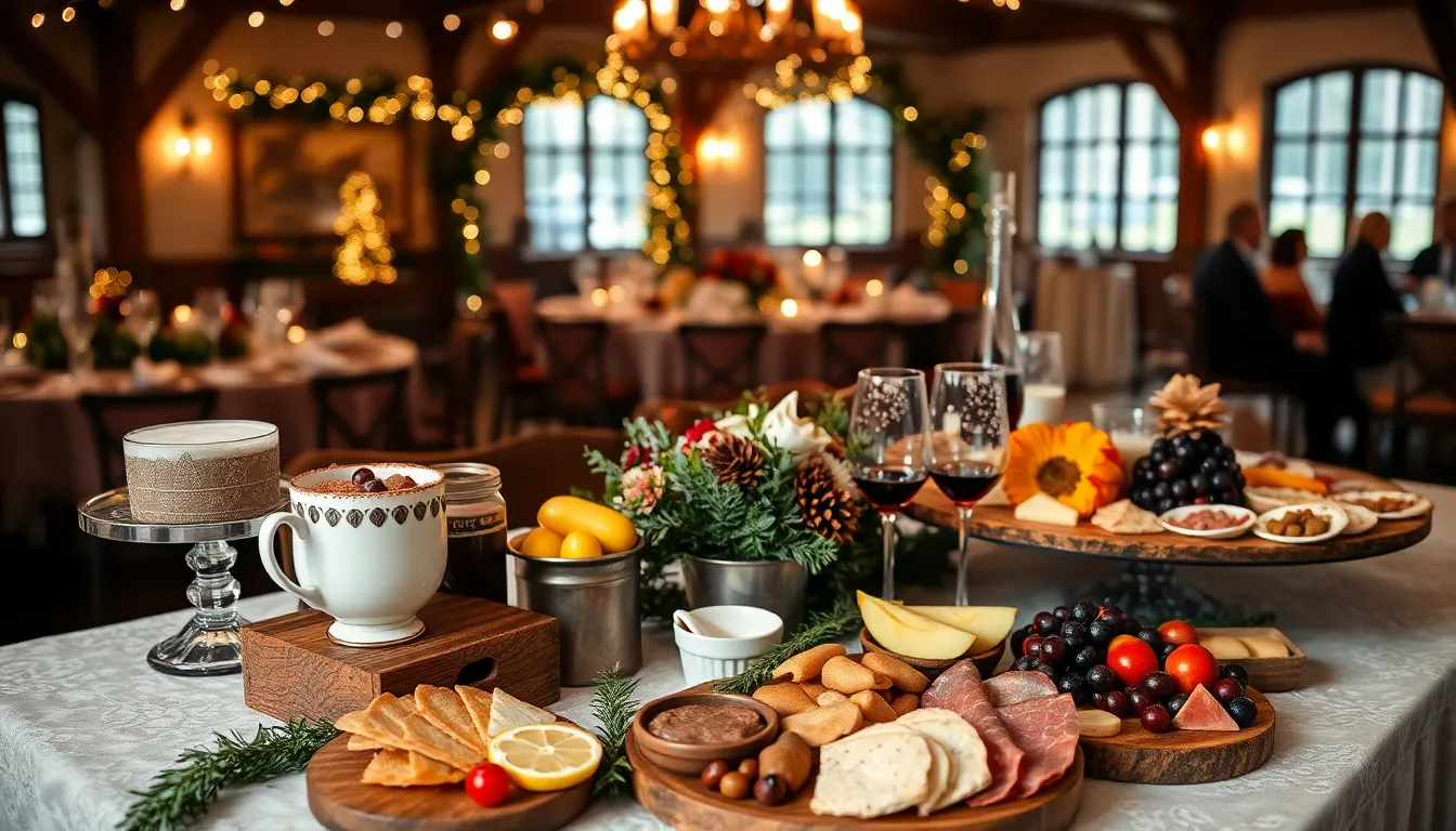 25 Cozy Winter Wedding Reception Ideas That'll Make Your Cold Weather Celebration Magical 6 25 Cozy Winter Wedding Reception Ideas That'll Make Your Cold Weather Celebration Magical 5