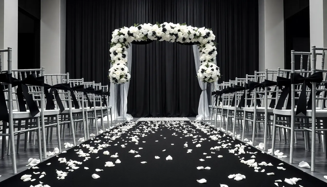 50+ Stunning Black and White Wedding Ideas That Will Never Go Out of Style 8 50+ Stunning Black and White Wedding Ideas That Will Never Go Out of Style 7