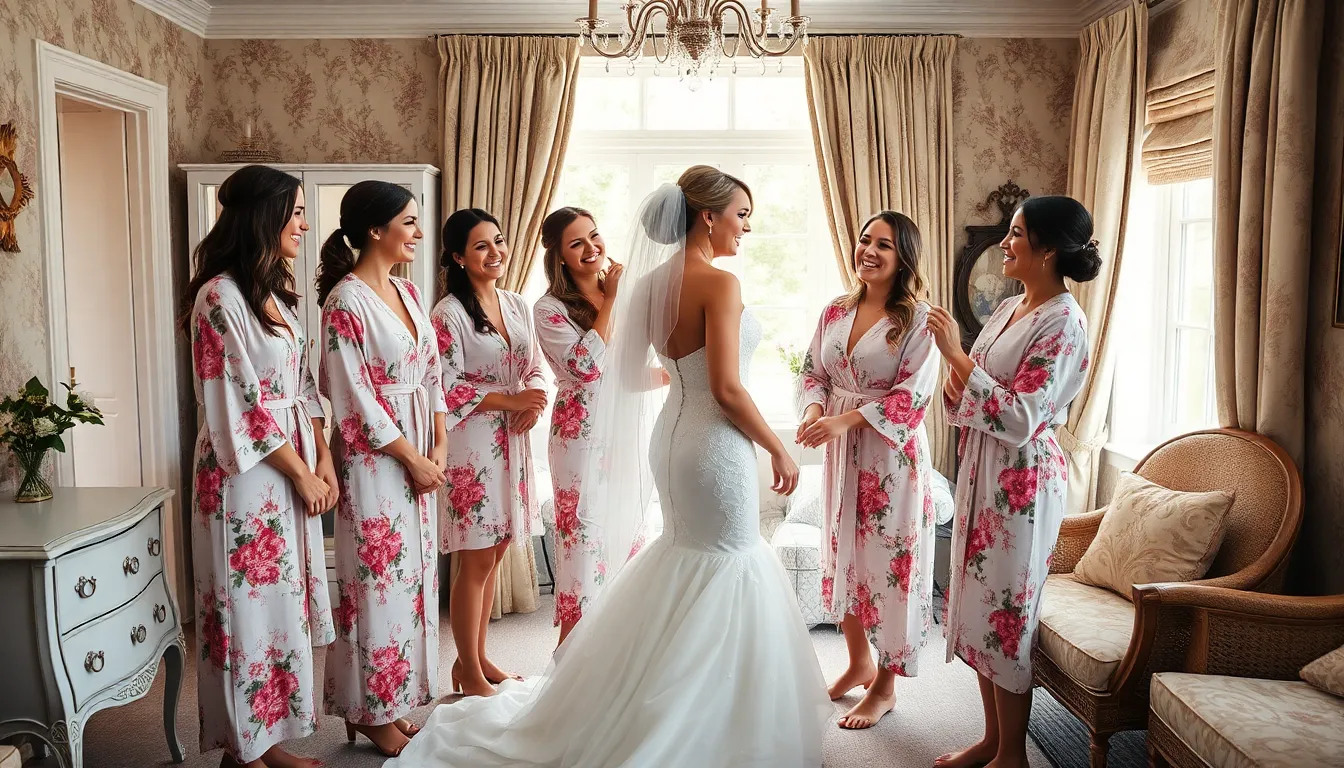 50+ Stunning Bridesmaid Picture Ideas for Your Perfect Wedding Photos 8 50+ Stunning Bridesmaid Picture Ideas for Your Perfect Wedding Photos 7