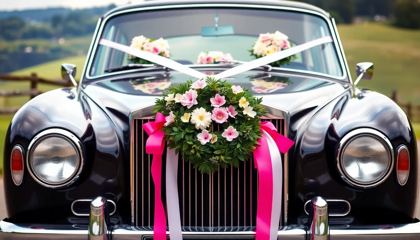 25 Stunning Car Decoration Ideas for Your Dream Wedding (2025 Guide) 8 25 Stunning Car Decoration Ideas for Your Dream Wedding (2025 Guide) 7