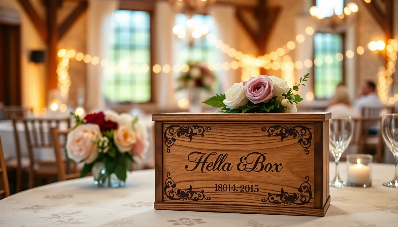 25 Stunning Wedding Card Box Ideas That'll Make Your Guests Say "Wow!" 7