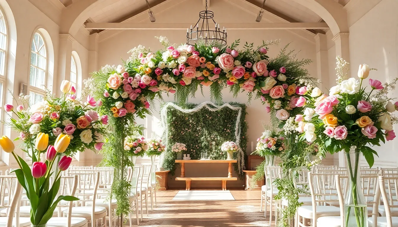 25 Stunning Wedding Hall Decorating Ideas to Transform Your Venue on Any Budget 8 25 Stunning Wedding Hall Decorating Ideas to Transform Your Venue on Any Budget 7