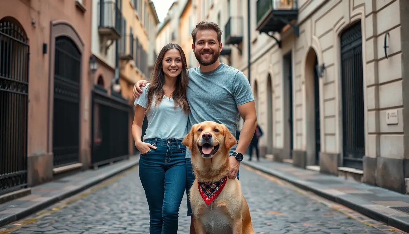 25 Adorable Engagement Photo Ideas with Dogs That'll Melt Your Heart 8 25 Adorable Engagement Photo Ideas with Dogs That'll Melt Your Heart 7