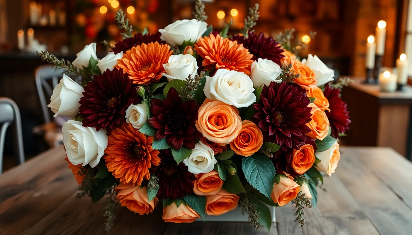 25 Stunning Fall Wedding Bouquet Ideas for Your Autumn Ceremony 8 25 Stunning Fall Wedding Bouquet Ideas for Your Autumn Ceremony 7