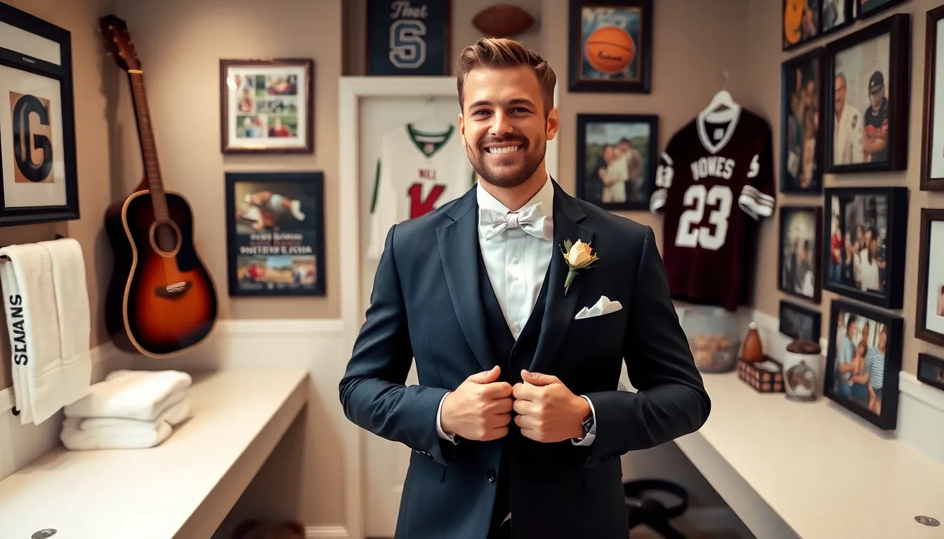 25 Stylish Grooms Dressing Room Ideas to Elevate Your Wedding Day Experience 8 25 Stylish Grooms Dressing Room Ideas to Elevate Your Wedding Day Experience 7