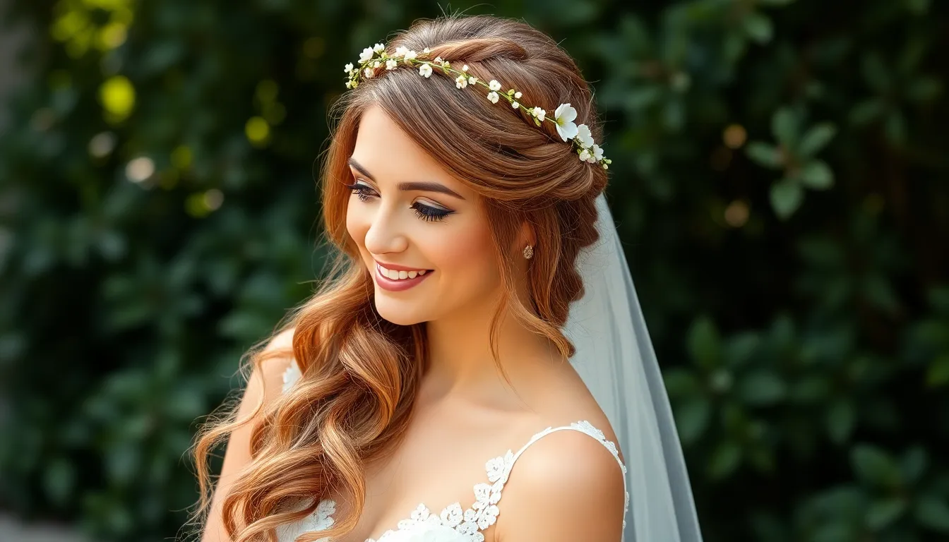 30 Stunning Hair Up Ideas for Wedding Day That'll Make You Look Absolutely Gorgeous 8 30 Stunning Hair Up Ideas for Wedding Day That'll Make You Look Absolutely Gorgeous 7