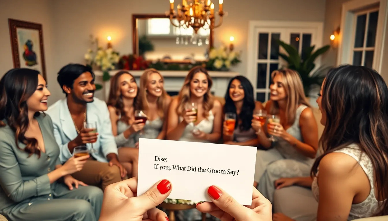 How to Play What Did the Groom Say: Complete Bridal Shower Game Guide 8 How to Play What Did the Groom Say: Complete Bridal Shower Game Guide 7