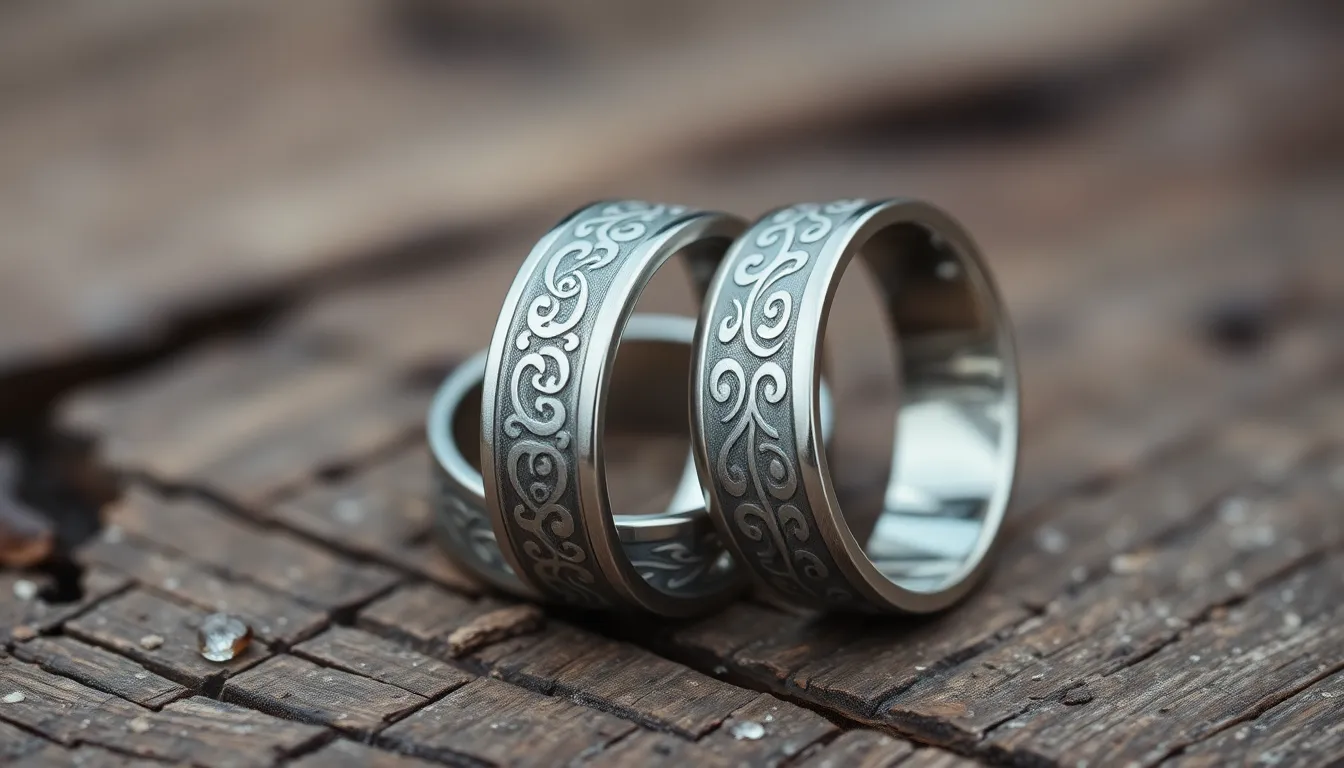 50+ Creative Ideas for Engraving Wedding Rings That Tell Your Love Story 8 50+ Creative Ideas for Engraving Wedding Rings That Tell Your Love Story 7