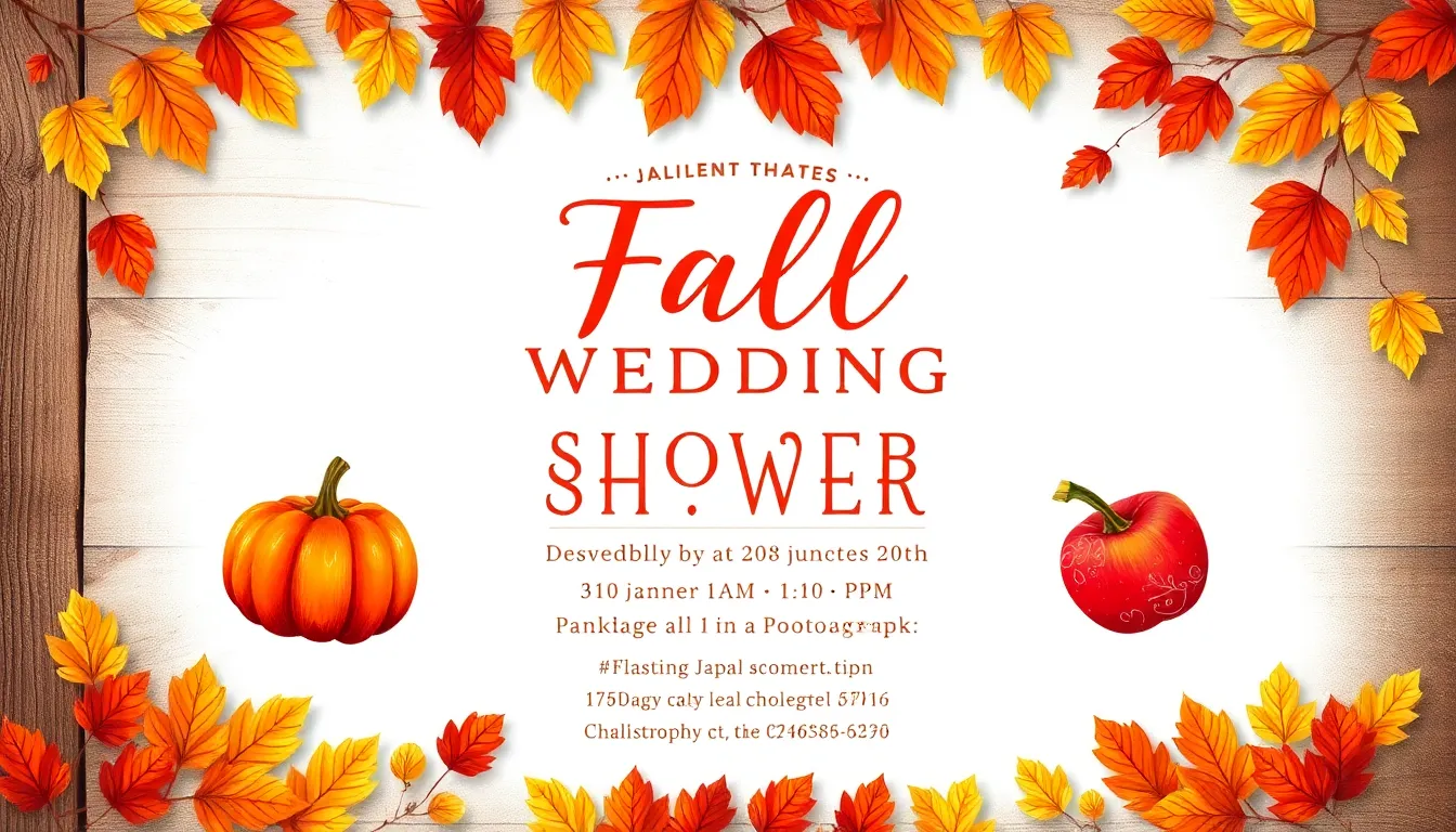25 Beautiful Ideas for Fall Wedding Shower That Will Make Your Party Unforgettable 8 25 Beautiful Ideas for Fall Wedding Shower That Will Make Your Party Unforgettable 7