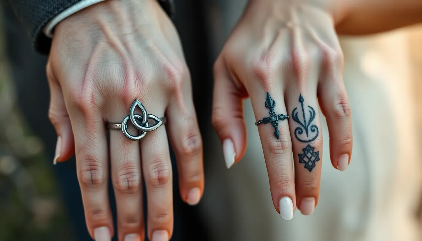 50+ Creative Ideas for Tattoo Wedding Rings That Beat Traditional Bands (2025 Guide) 8 50+ Creative Ideas for Tattoo Wedding Rings That Beat Traditional Bands (2025 Guide) 7