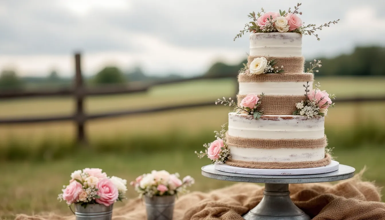 25 Stunning Rustic Wedding Cake Ideas to Make Your Big Day Unforgettable 8 25 Stunning Rustic Wedding Cake Ideas to Make Your Big Day Unforgettable 7