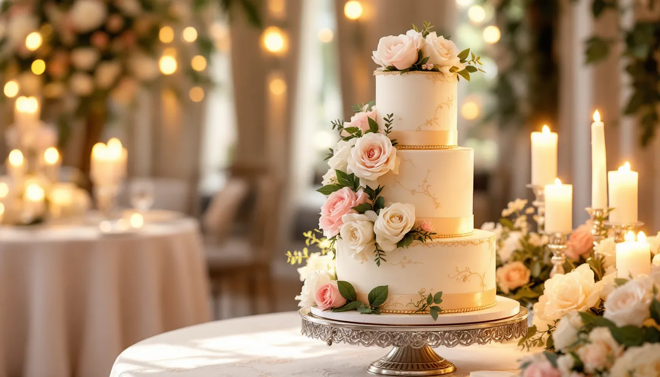 25 Stunning 3 Tier Wedding Cake Ideas That Will Wow Your Guests 9
