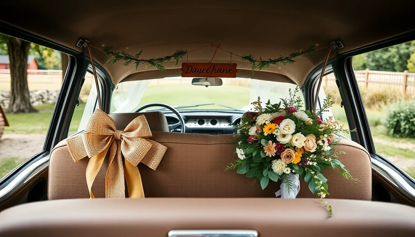 25 Stunning Car Decoration Ideas for Your Dream Wedding (2025 Guide) 10 25 Stunning Car Decoration Ideas for Your Dream Wedding (2025 Guide) 9