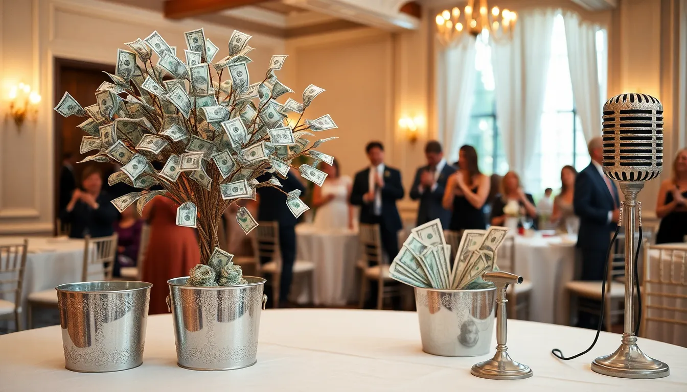 25 Creative Dollar Dance Ideas to Make Your Wedding Reception Unforgettable 10 25 Creative Dollar Dance Ideas to Make Your Wedding Reception Unforgettable 9