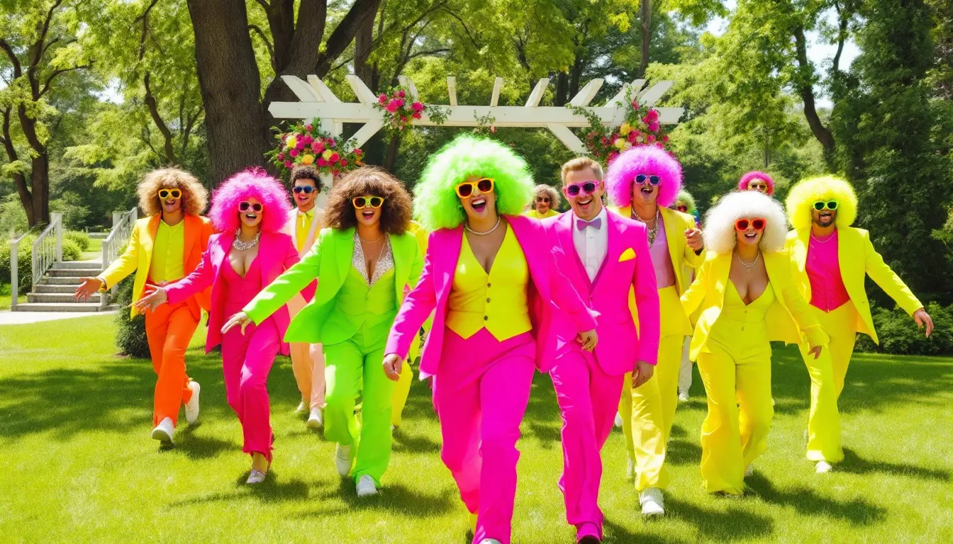 25 Hilarious Wedding Party Entrance Ideas That'll Have Your Guests in Stitches 10 25 Hilarious Wedding Party Entrance Ideas That'll Have Your Guests in Stitches 9