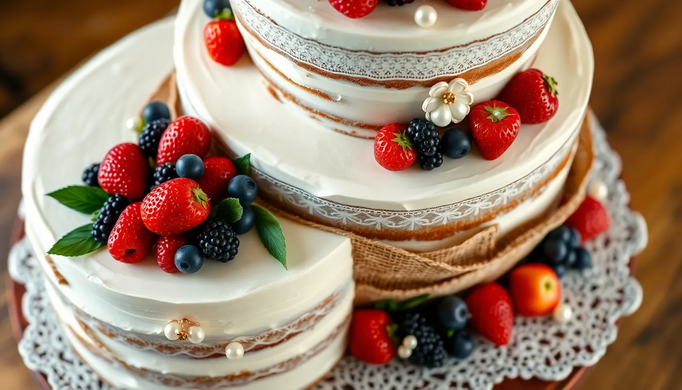 25 Stunning Wedding Cake Decorating Ideas That Will Wow Your Guests 10 25 Stunning Wedding Cake Decorating Ideas That Will Wow Your Guests 9