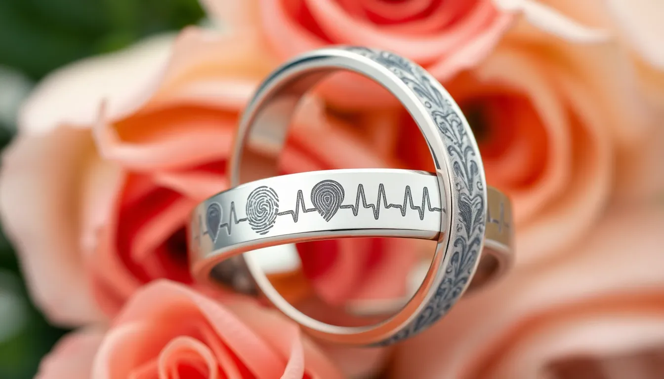 50+ Creative Ideas for Engraving Wedding Rings That Tell Your Love Story 10 50+ Creative Ideas for Engraving Wedding Rings That Tell Your Love Story 9