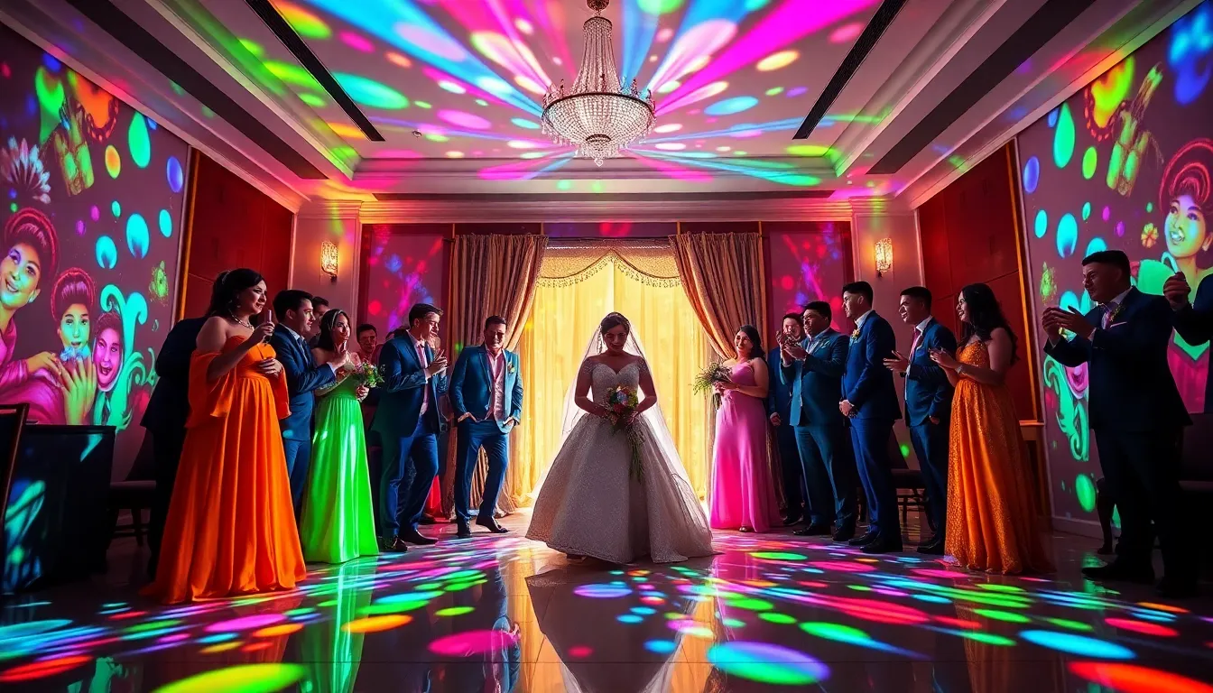 25 Creative Bridal Party Entrance Ideas That Will Wow Your Wedding Guests 12 25 Creative Bridal Party Entrance Ideas That Will Wow Your Wedding Guests 11