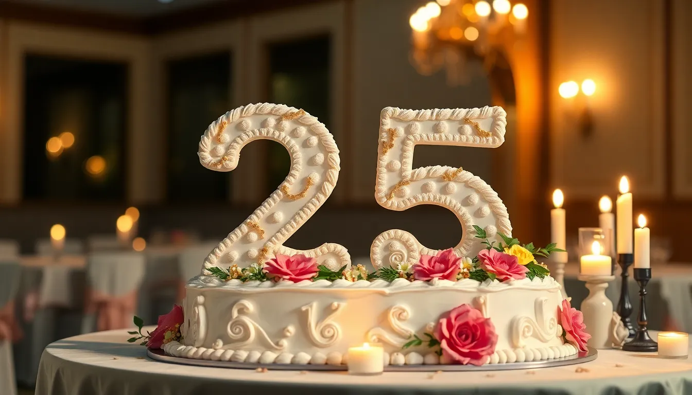 25 Stunning Wedding Anniversary Cake Ideas to Make Your Celebration Unforgettable 12 25 Stunning Wedding Anniversary Cake Ideas to Make Your Celebration Unforgettable 11