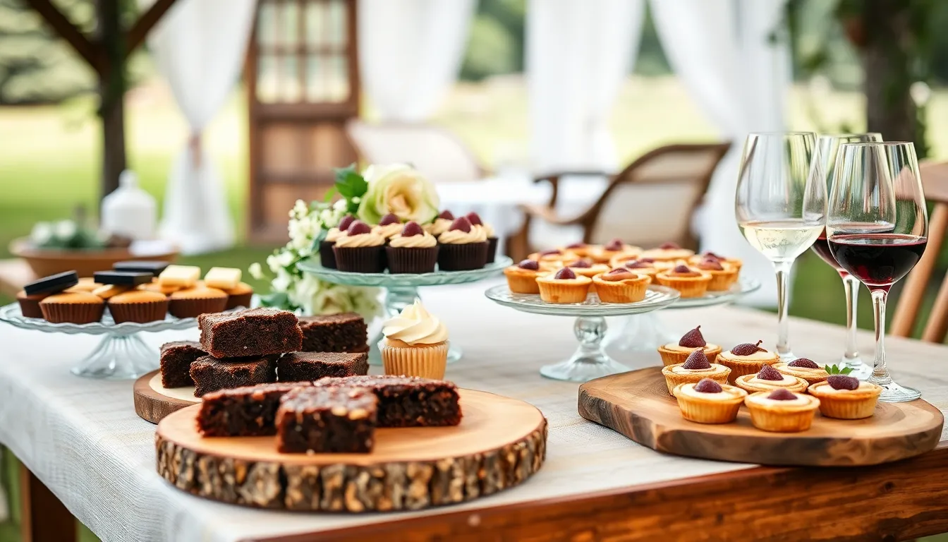25 Stunning Wedding Dessert Table Ideas That Will Wow Your Guests 12 25 Stunning Wedding Dessert Table Ideas That Will Wow Your Guests 11