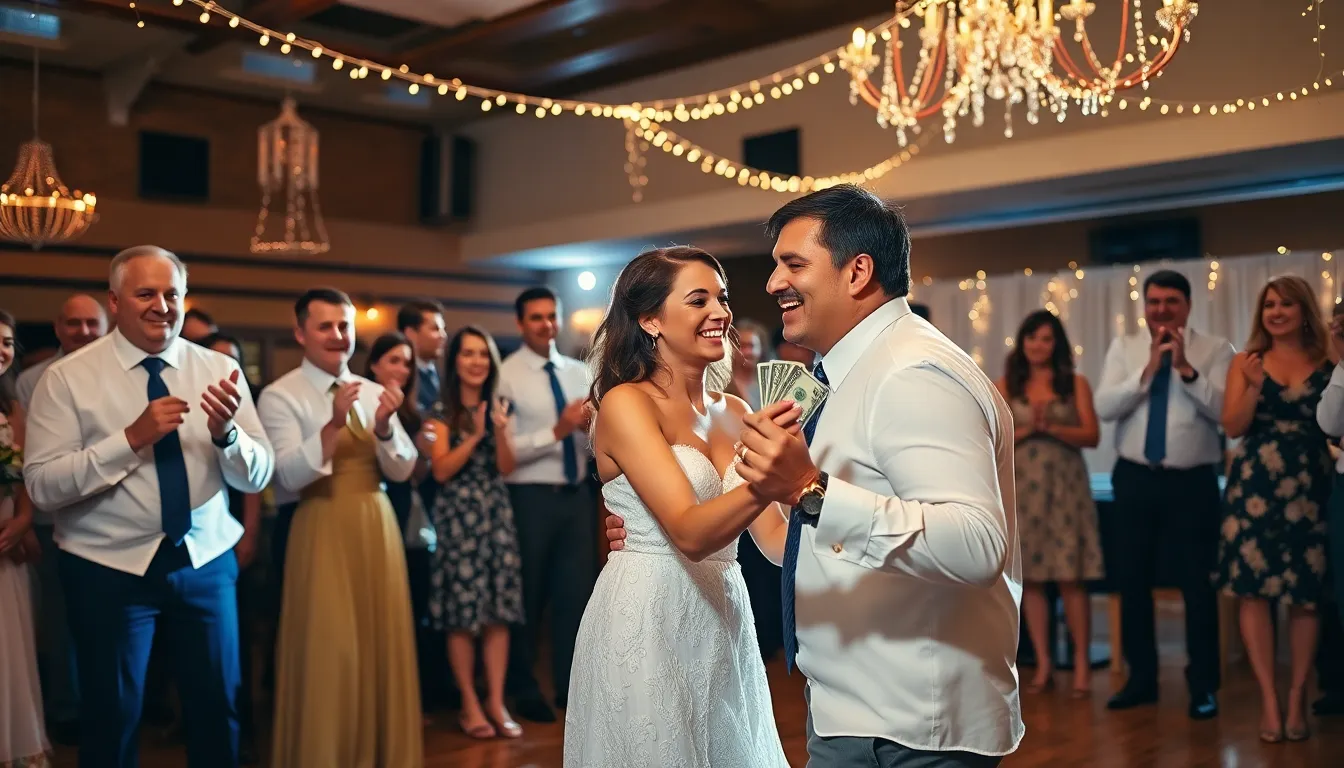 25 Creative Dollar Dance Ideas to Make Your Wedding Reception Unforgettable 12 25 Creative Dollar Dance Ideas to Make Your Wedding Reception Unforgettable 11