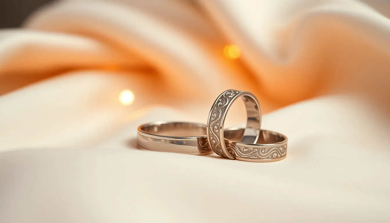 50+ Unique Engraving Ideas for Wedding Rings That'll Make Your Heart Skip a Beat 11