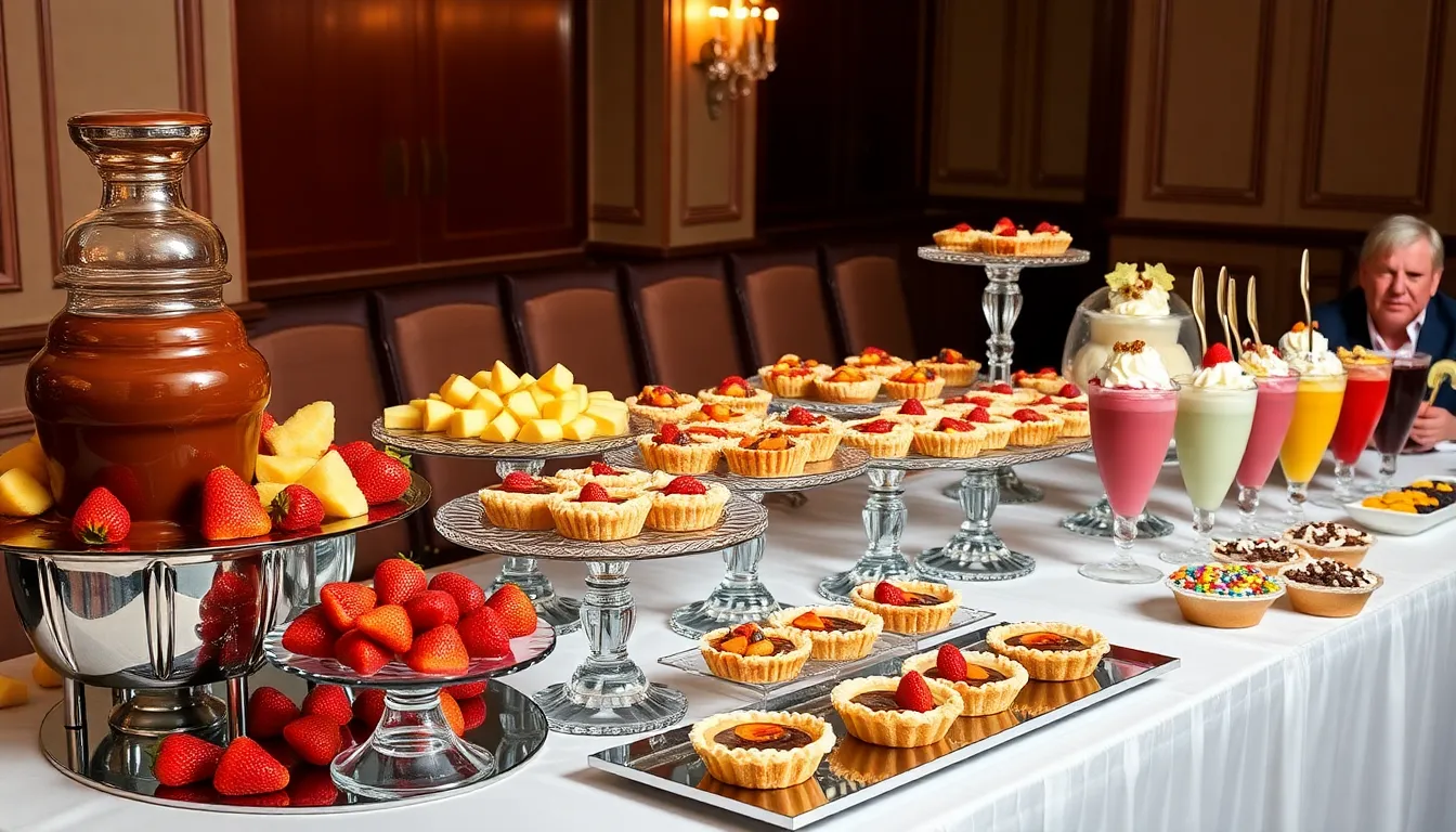 33 Creative Food Station Ideas for Wedding That Guests Will Actually Remember 12 33 Creative Food Station Ideas for Wedding That Guests Will Actually Remember 11