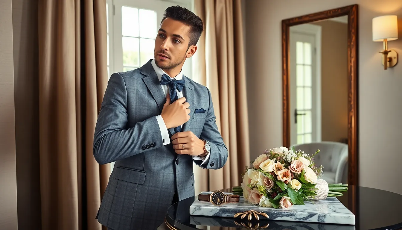 25 Stylish Grooms Dressing Room Ideas to Elevate Your Wedding Day Experience 12 25 Stylish Grooms Dressing Room Ideas to Elevate Your Wedding Day Experience 11