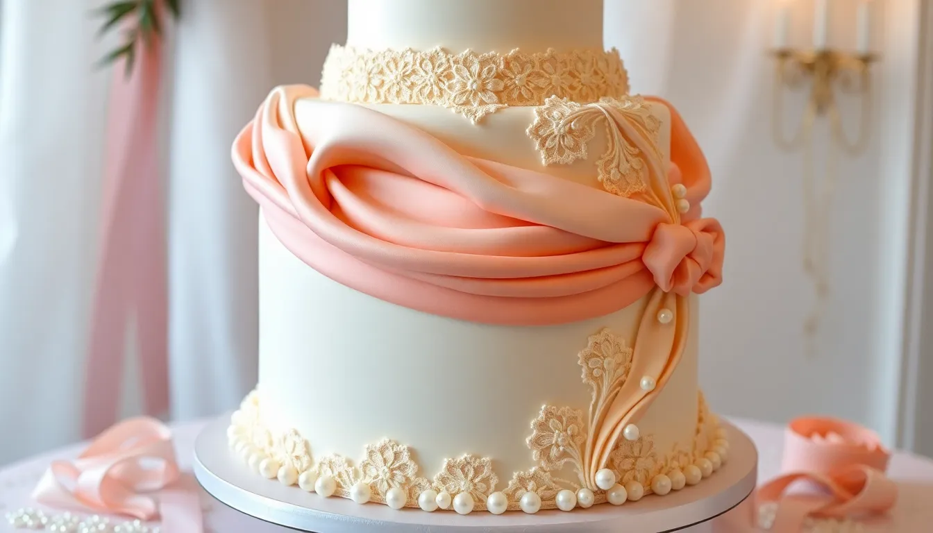 25 Stunning Wedding Cake Decorating Ideas That Will Wow Your Guests 12 25 Stunning Wedding Cake Decorating Ideas That Will Wow Your Guests 11