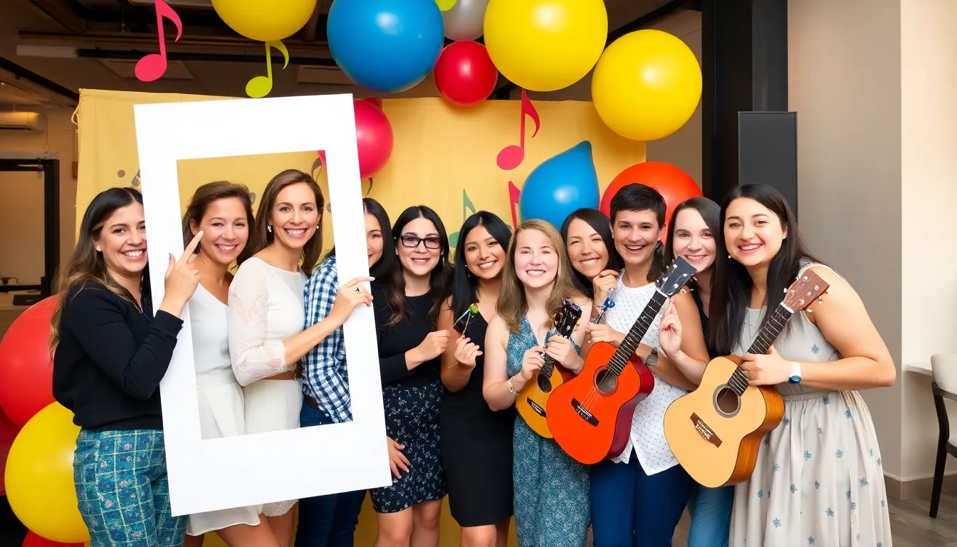 25 Music Themed Bridal Shower Ideas That'll Have Guests Singing All Night 12 25 Music Themed Bridal Shower Ideas That'll Have Guests Singing All Night 11
