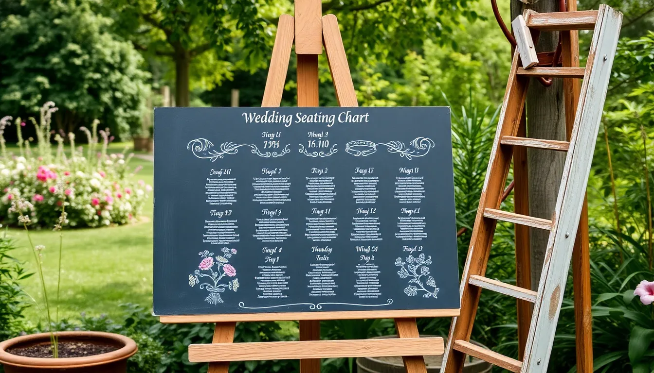 25 Unique Wedding Seating Chart Ideas That'll Wow Your Guests (2025 Guide) 11