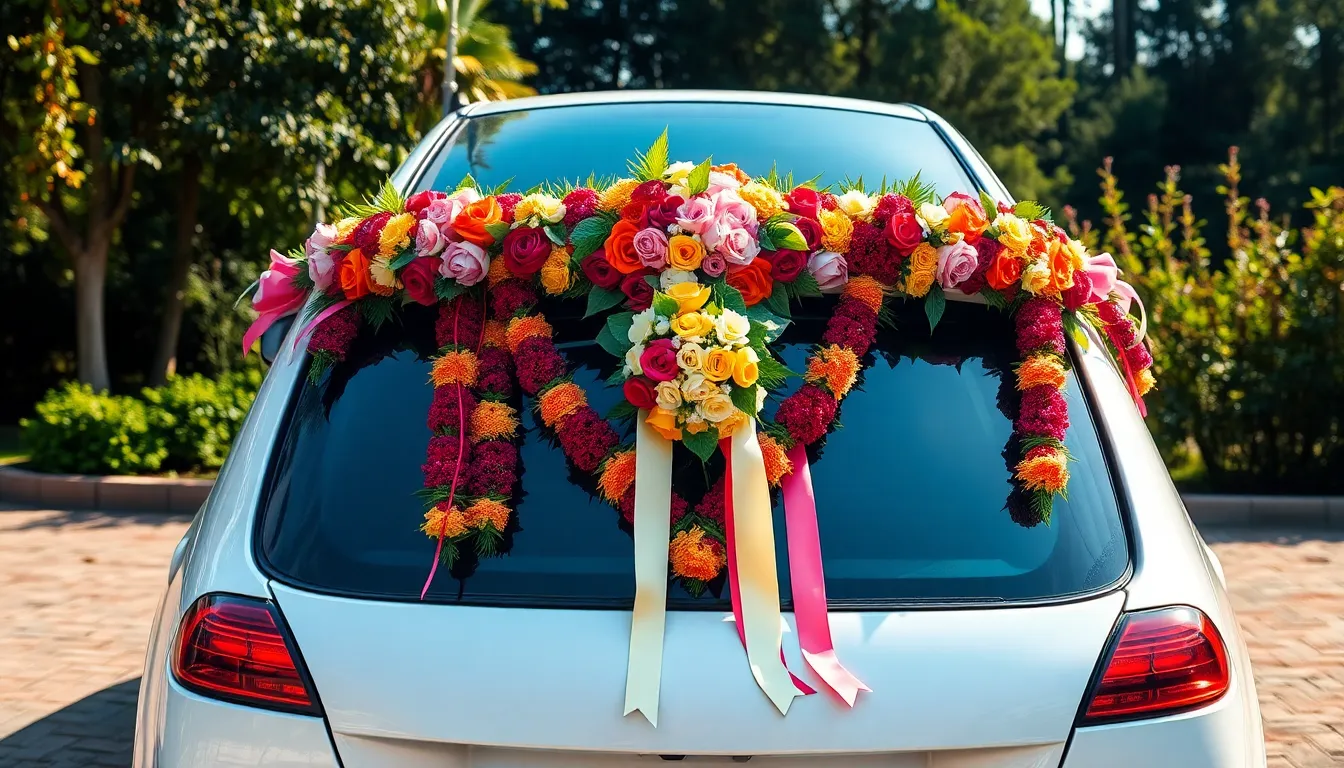 25 Stunning Car Decoration Ideas for Your Dream Wedding (2025 Guide) 14 25 Stunning Car Decoration Ideas for Your Dream Wedding (2025 Guide) 13