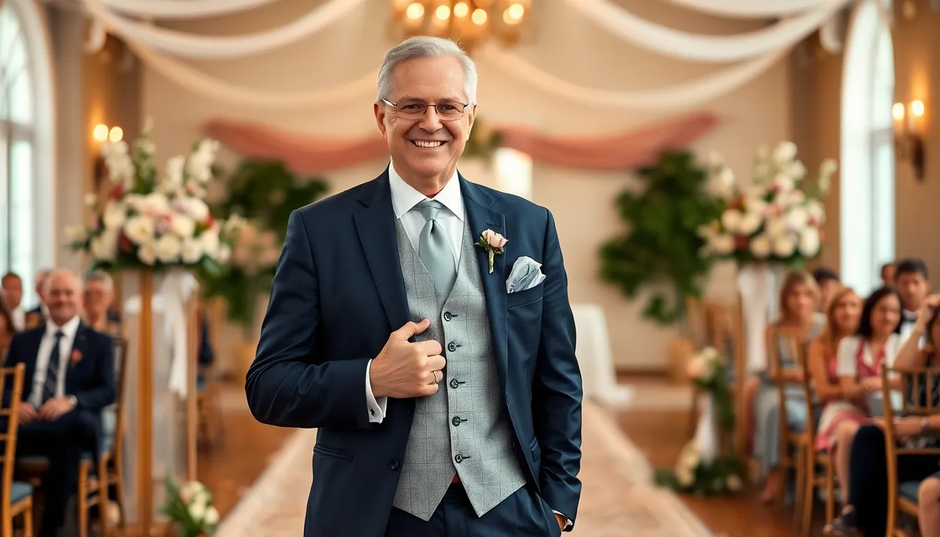 Father of the Bride Outfit Ideas: 15 Stylish Looks for Every Wedding Style 14 Father of the Bride Outfit Ideas: 15 Stylish Looks for Every Wedding Style 13